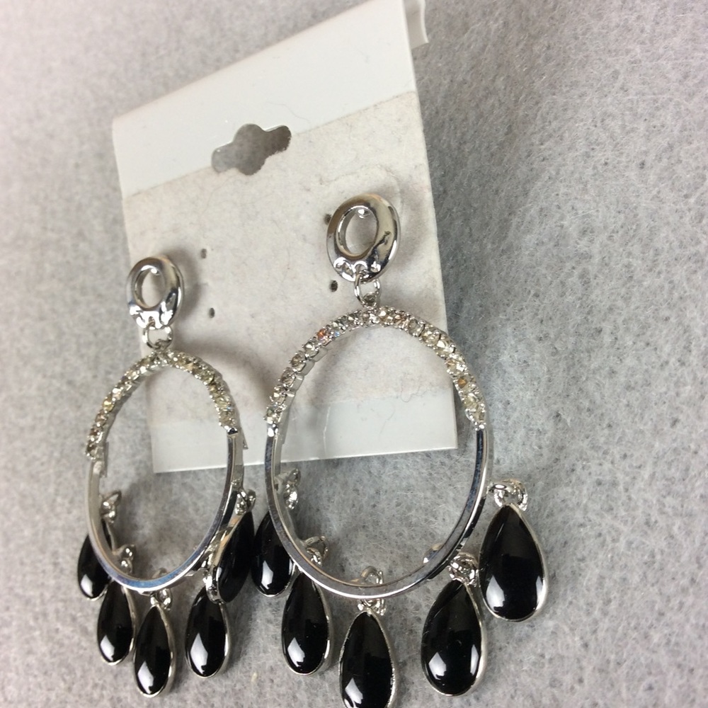 NWT Pretty Circle Earrings - Picture 2 of 3